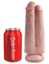 King Cock 7 in. Two Cocks One Hole - Flesh